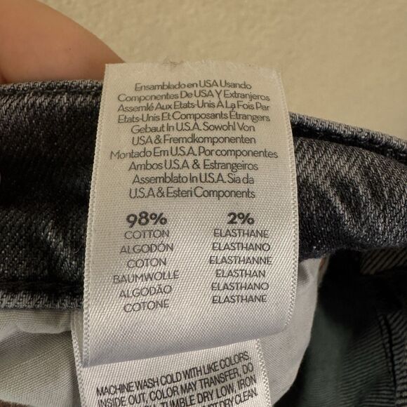 Mother Superior Jeans Womens 32 High Waisted Hiker Hover Washed Black Denim - Picture 10 of 15